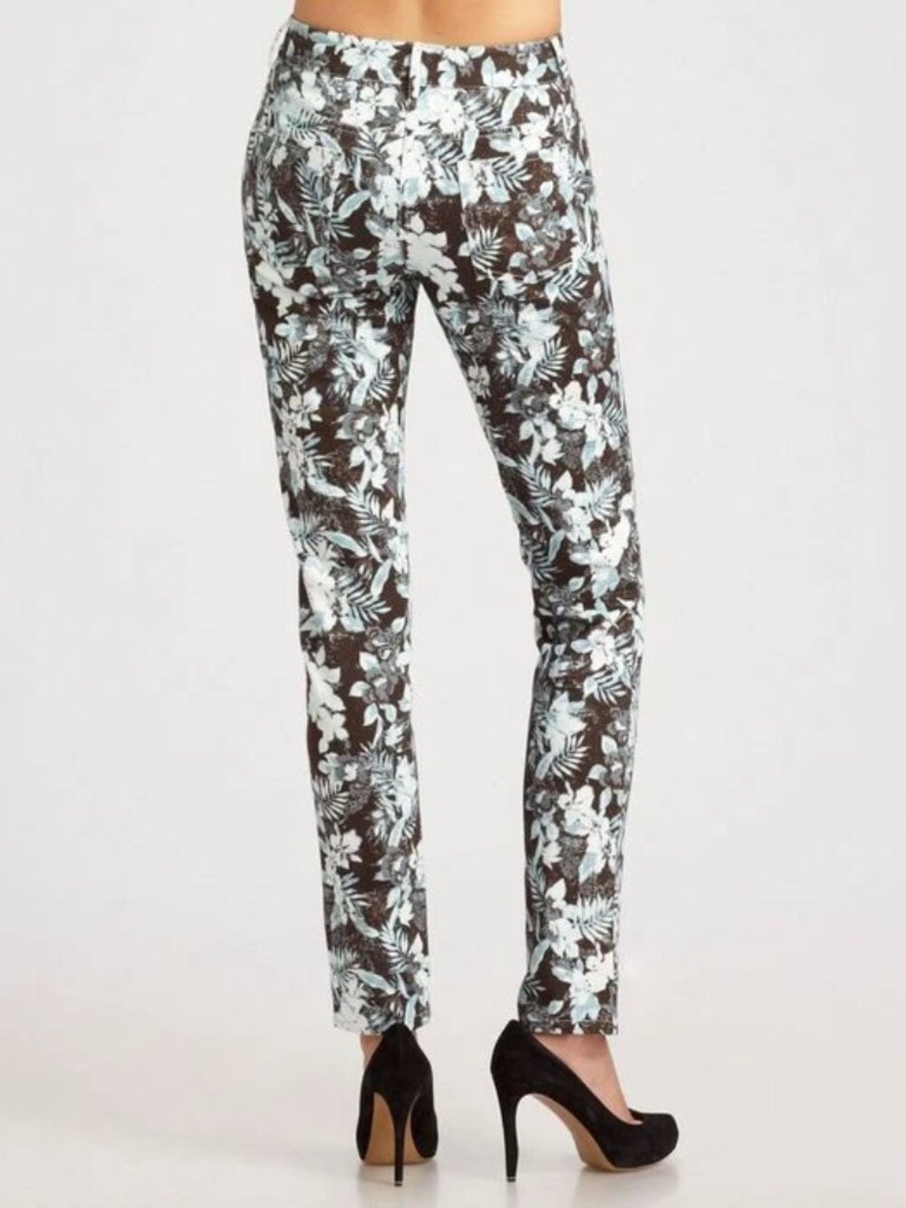 Alexander Wang New JEANS Floral Print Designer Denim Women's 28 - Picture 2 of 8